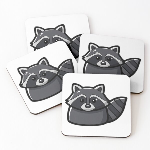 Item preview, Dark Raccoon Animal Mascot designed and sold by pumsquare.