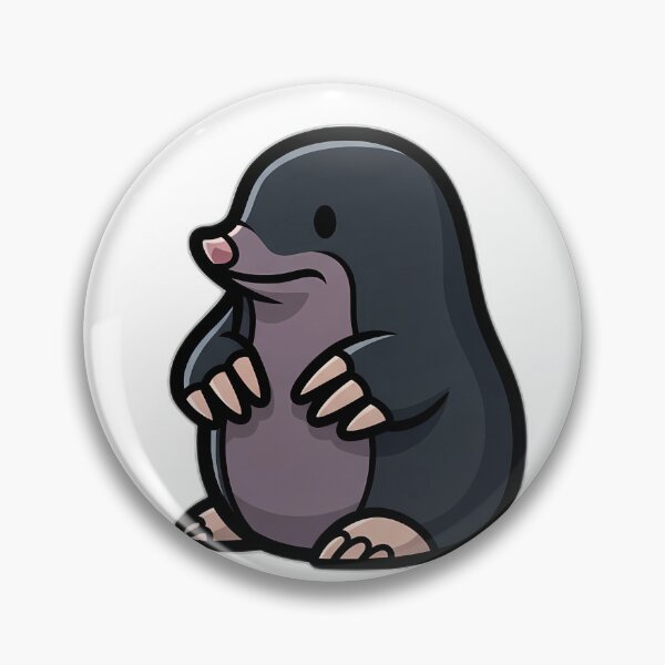 Item preview, Dark Mole Mascot designed and sold by pumsquare.