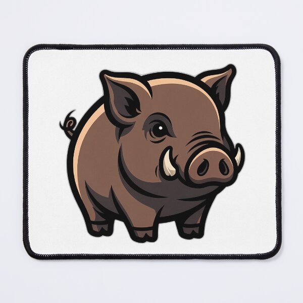 Item preview, Espresso Boar Piglet Mascot designed and sold by pumsquare.