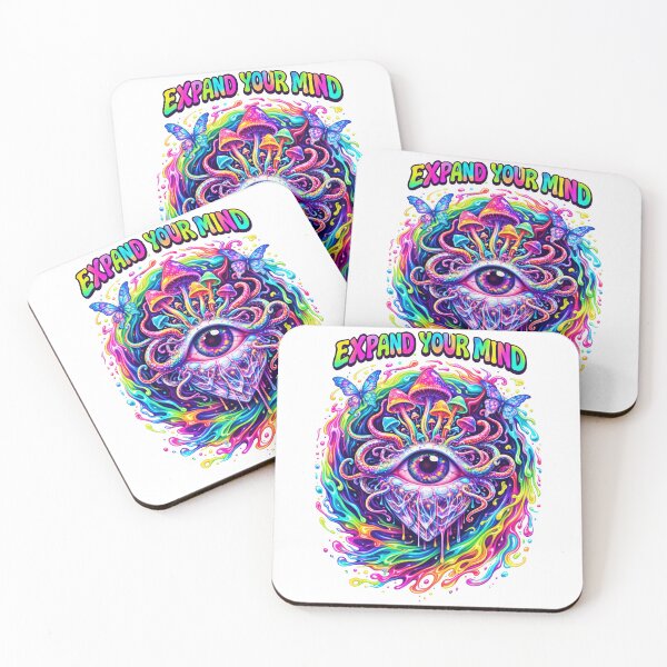 Item preview, Expand Your Mind - Psychedelic Trippy Eye Vortex Art designed and sold by Antonrec86.