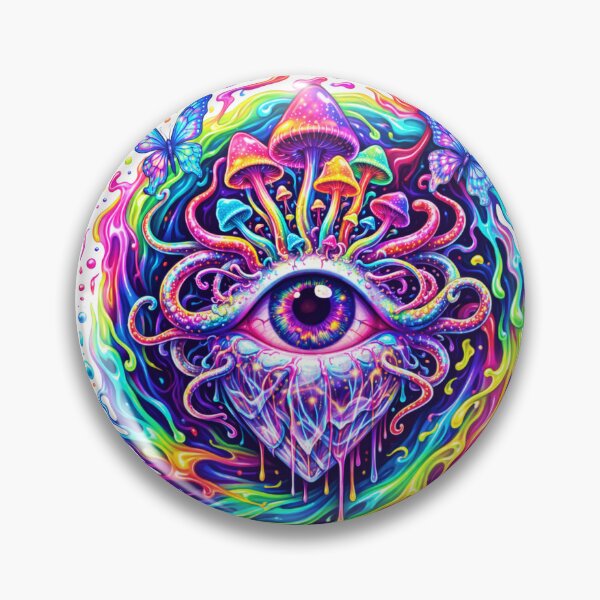 Item preview, Expand Your Mind - Psychedelic Trippy Eye Vortex Art designed and sold by Antonrec86.