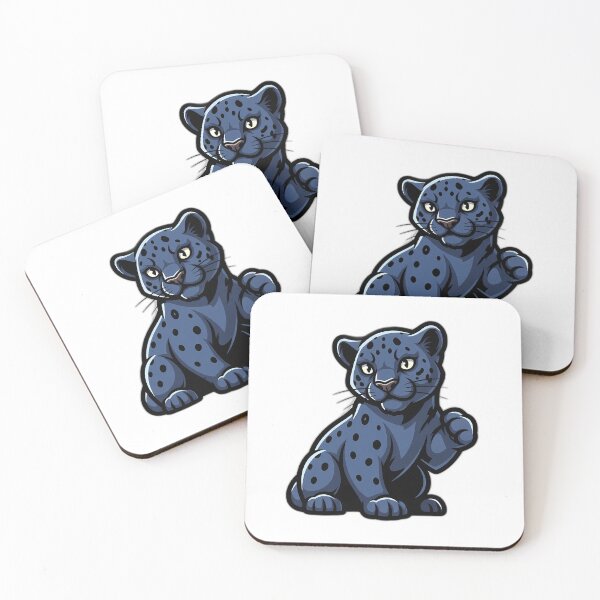 Item preview, Midnight Panther Cub Mascot designed and sold by pumsquare.