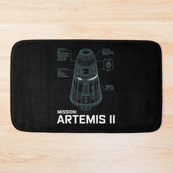 Item preview, Mission: Artemis II — Orion Crew Capsule Technical Diagram V5 designed and sold by DarylWelsh2024.