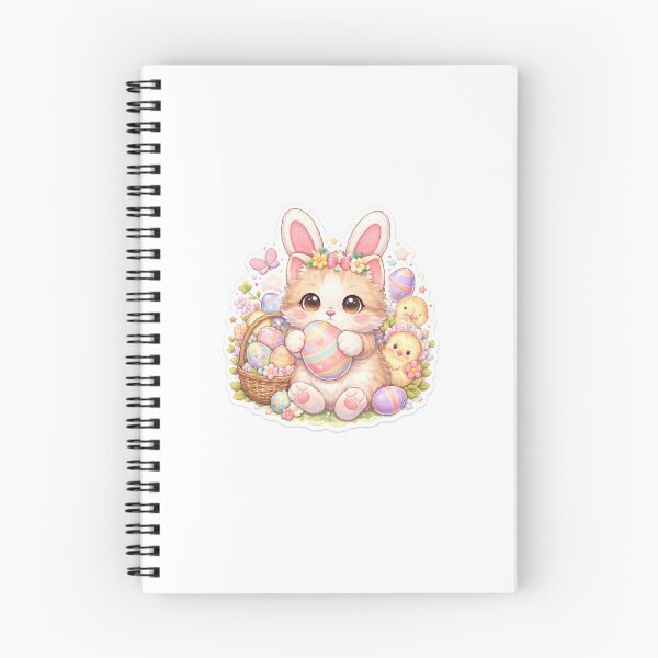 Item preview, Cute Easter Cat  designed and sold by VisionInkStudio.