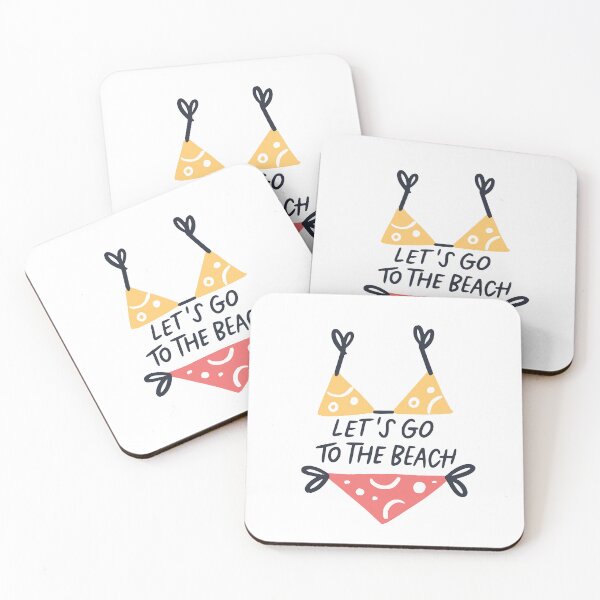 Item preview, Cute Bikini Beach Vibes – Let’s Go To The Beach Summer Fun Design designed and sold by artworkathome.