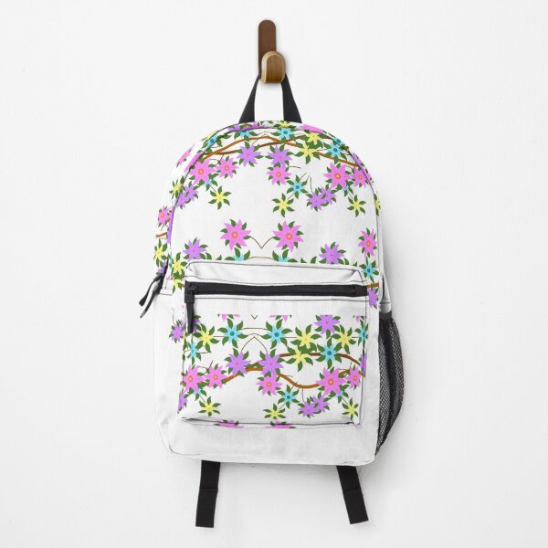 Item preview, Colorful Flowering Vine Seamless Pattern designed and sold by MigWhimsy.
