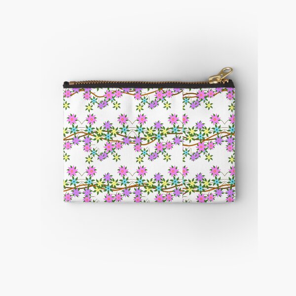 Item preview, Colorful Flowering Vine Seamless Pattern designed and sold by MigWhimsy.