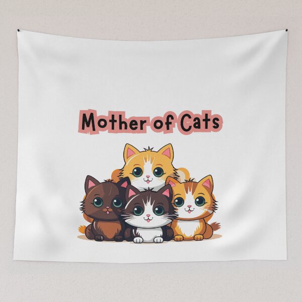 Item preview, mother of cats designed and sold by geekmania48.