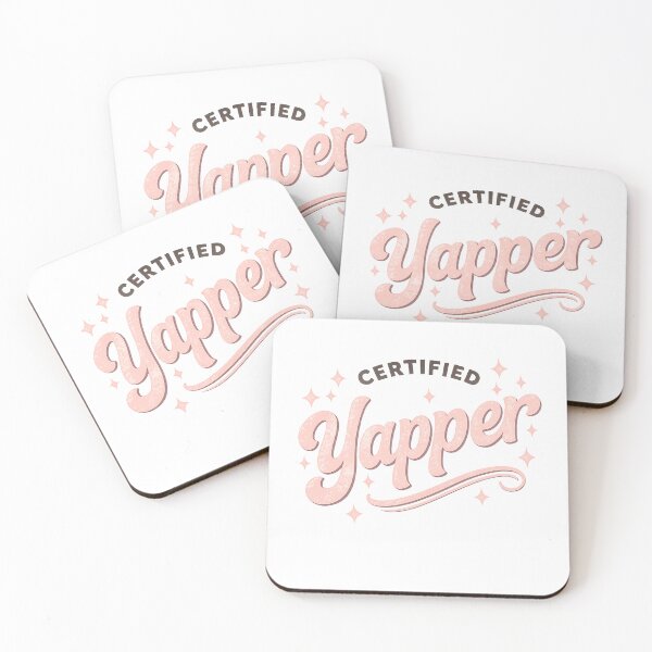 Item preview, Trendy Funny Certified Yapper Quote Loud Talker Humor Design designed and sold by Designs That Speak ✨.