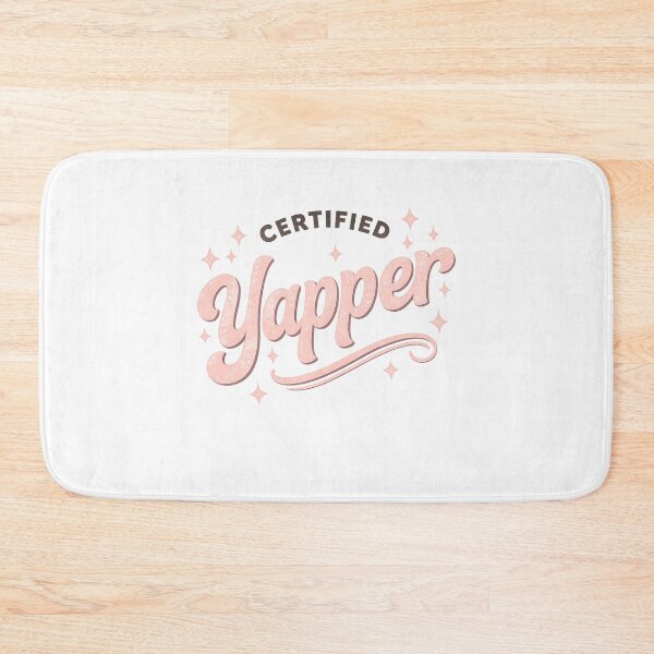 Item preview, Trendy Funny Certified Yapper Quote Loud Talker Humor Design designed and sold by Designs That Speak ✨.