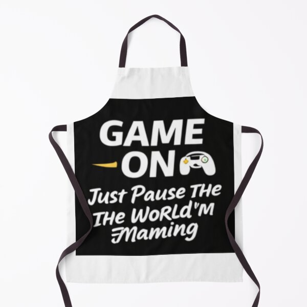 Item preview, Funny Gaming Quote Just Pause The World I'm Gaming designed and sold by ZentrixLab.