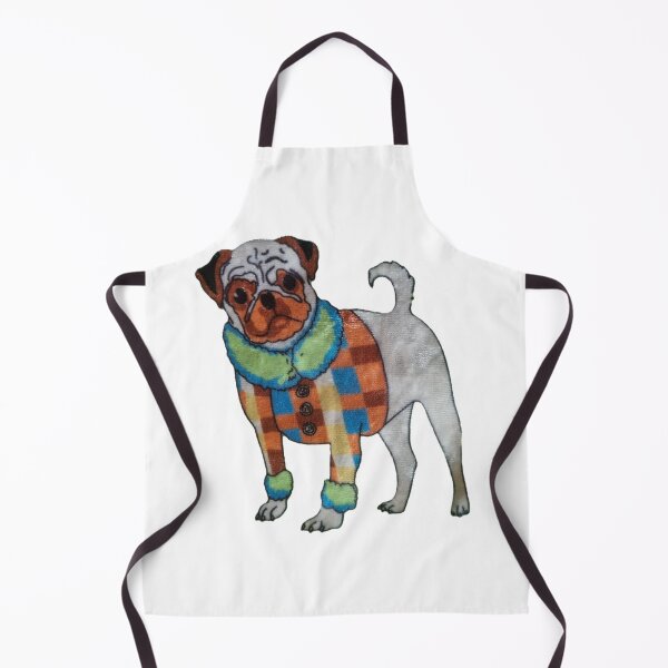 Item preview, Stylish Nerdy Dog in Colorful Outfit designed and sold by DzA-stickers.