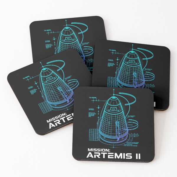 Item preview, Mission: Artemis II — Orion Crew Capsule Technical Diagram V8 designed and sold by DarylWelsh2024.
