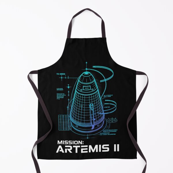 Item preview, Mission: Artemis II — Orion Crew Capsule Technical Diagram V8 designed and sold by DarylWelsh2024.
