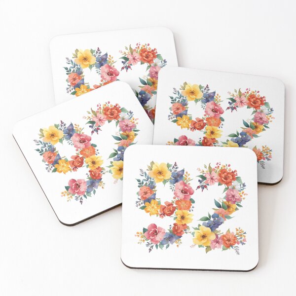 Item preview, 92nd birthday flowers  watercolor. designed and sold by uunaa.