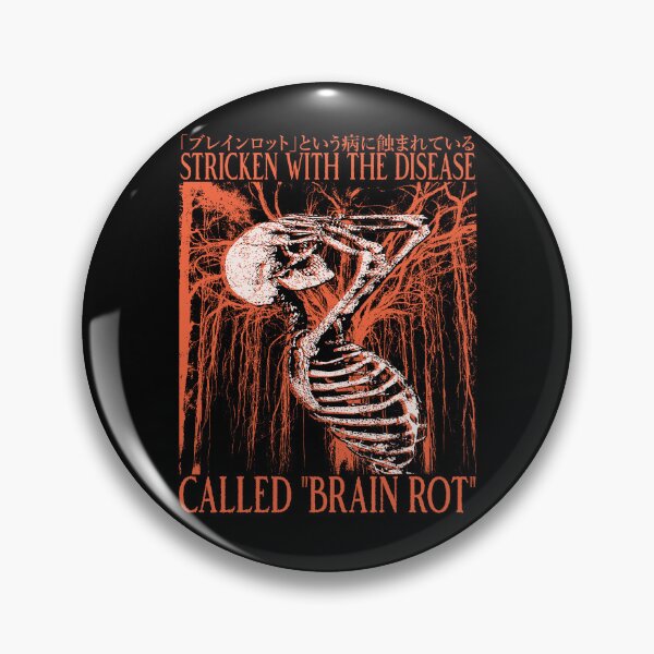 Item preview, BRAIN ROT SKELETON designed and sold by VintageMedatsu.