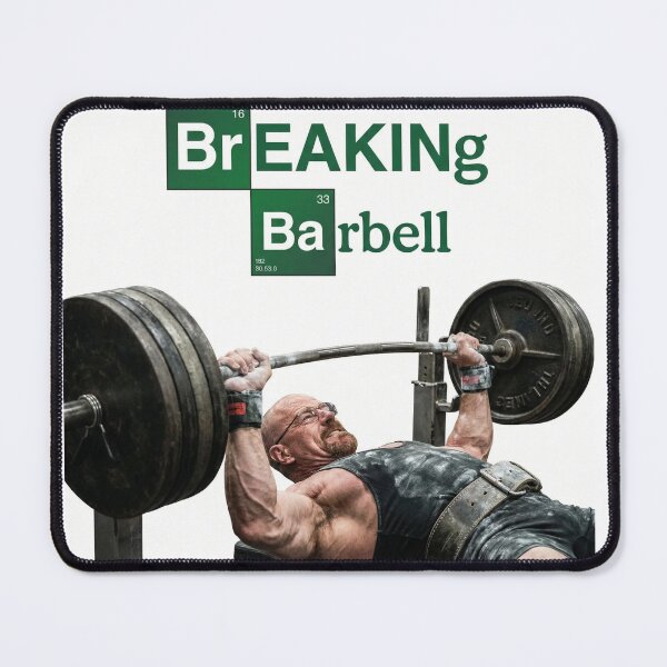 Item preview, Breaking Barbell designed and sold by Noexcusesstore.