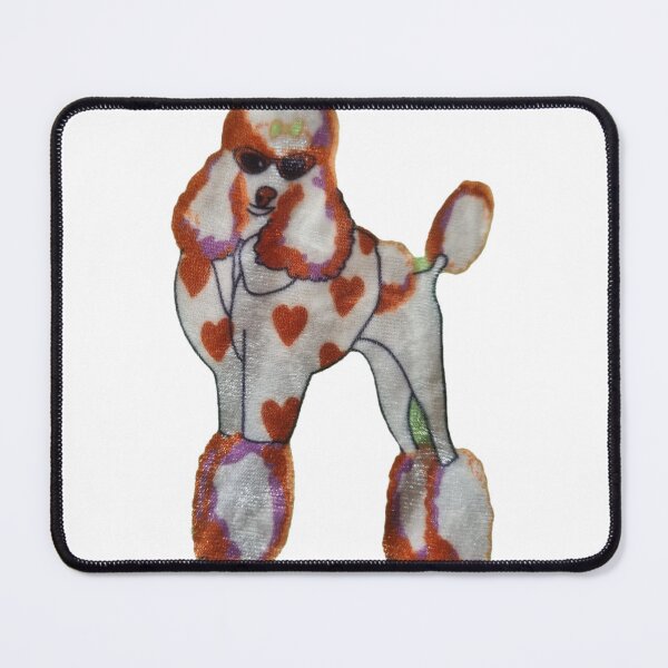 Item preview, Stylish Nerdy Dog in Colorful Outfit designed and sold by DzA-stickers.