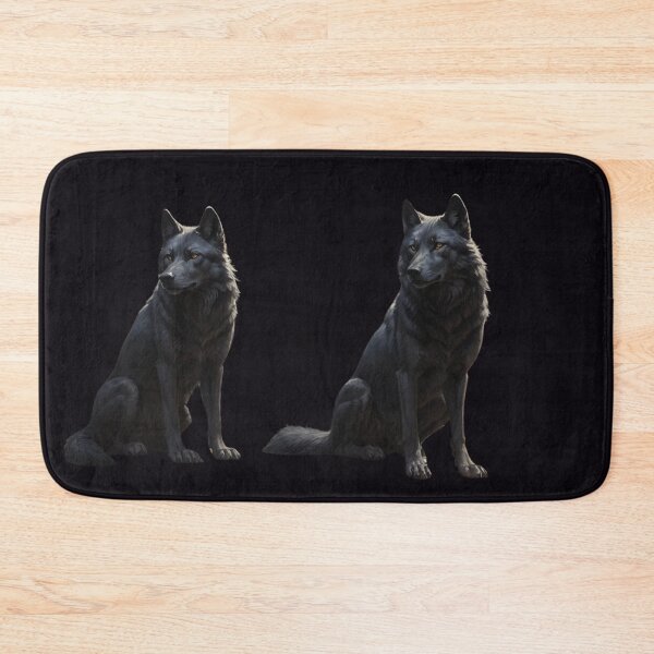 Item preview, Dark Sacred Wolf Kneels Before Cathedral Chalice designed and sold by GeoWhimsy Studio.