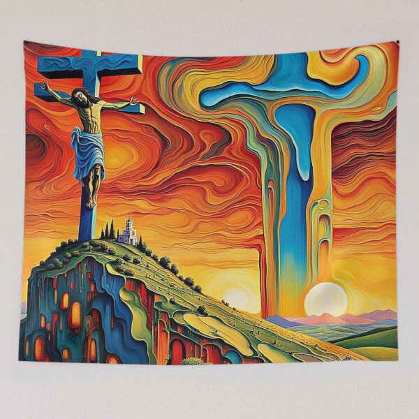Item preview, Crucifixion on the Mount designed and sold by George Hutton Hunter.
