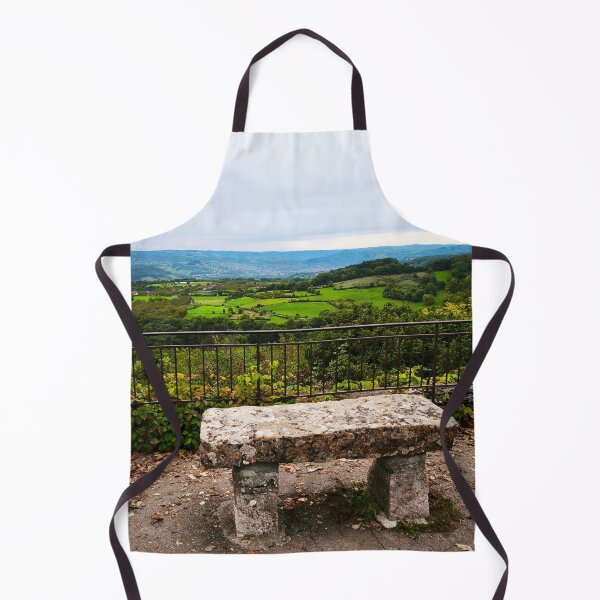 Item preview, Stone Bench Overlooking French Valley Landscape designed and sold by Kainicram.