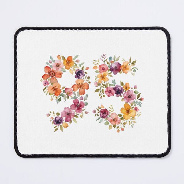 Item preview, 95th birthday flowers  watercolor. designed and sold by uunaa.