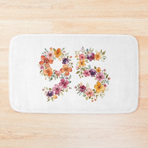 Item preview, 95th birthday flowers  watercolor. designed and sold by uunaa.