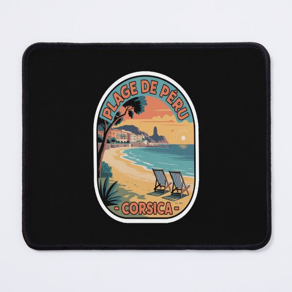Item preview, Plage de Péru Corsica Favourite Beach Europe Travel Tee designed and sold by stickercuffs.
