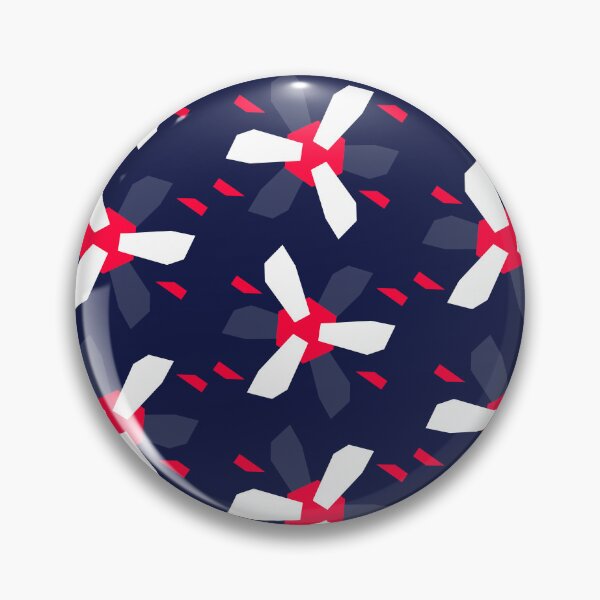 Item preview, Floral  Schematic elements  - [Crimson] High-precision geometric vector  designed and sold by The Nomadic Designs.
