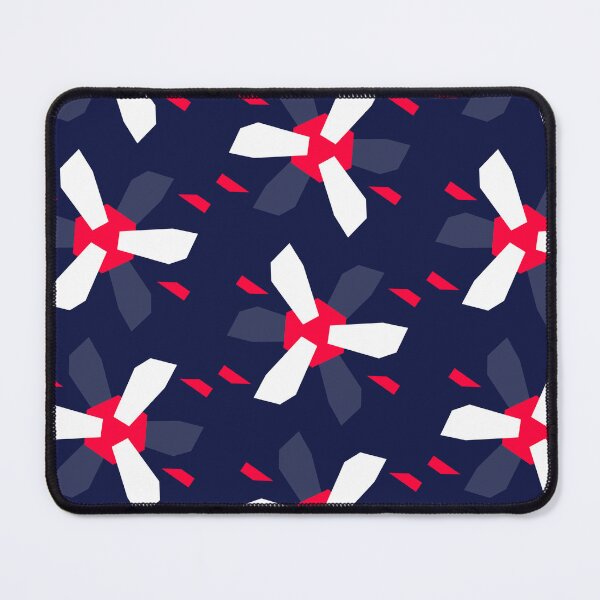 Item preview, Floral  Schematic elements  - [Crimson] High-precision geometric vector  designed and sold by The Nomadic Designs.