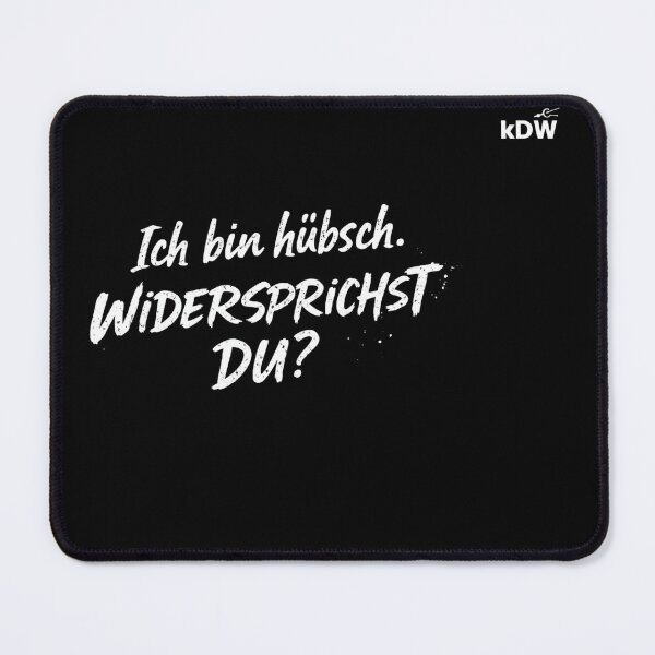 Item preview, Ich bin hübsch – Widersprichst du? | Freches Statement Shirt Damen | kDW designed and sold by KostDesingWork.