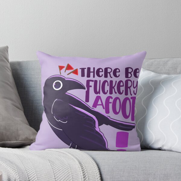 Item preview, There be fuckery afoot! Crow friend collection designed and sold by GeekandArtsy.