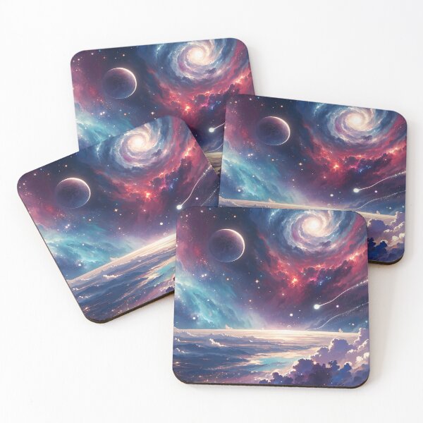 Item preview, Planetary Horizon - Swirling Nebula and Cosmic Storm designed and sold by FriskyLemur.