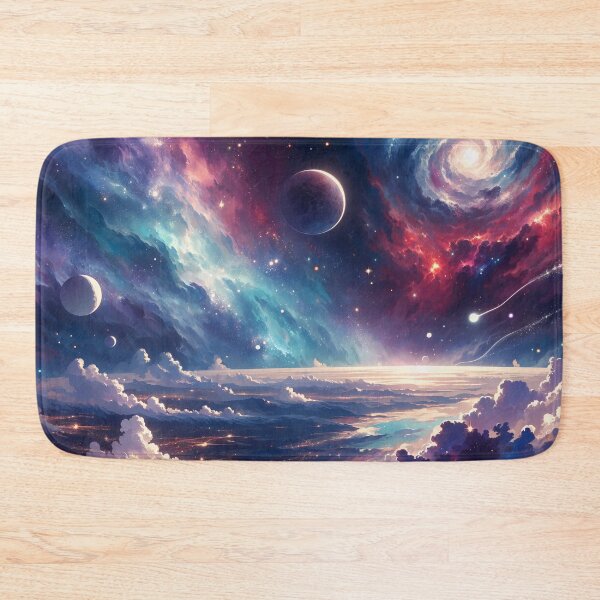 Item preview, Planetary Horizon - Swirling Nebula and Cosmic Storm designed and sold by FriskyLemur.