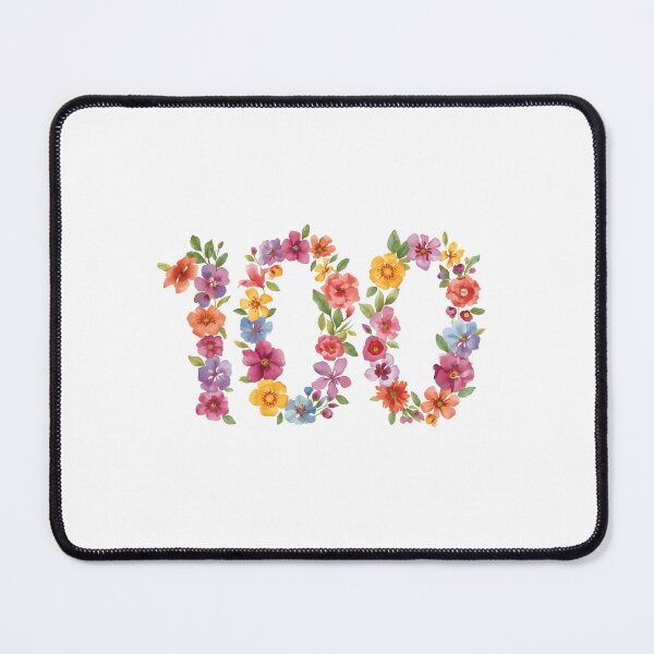 Item preview, 100th birthday flowers watercolor. designed and sold by uunaa.