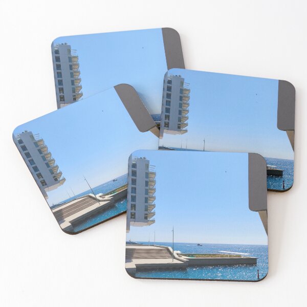 Item preview, Modern Architecture and Blue Mediterranean Sea Horizon designed and sold by Kainicram.