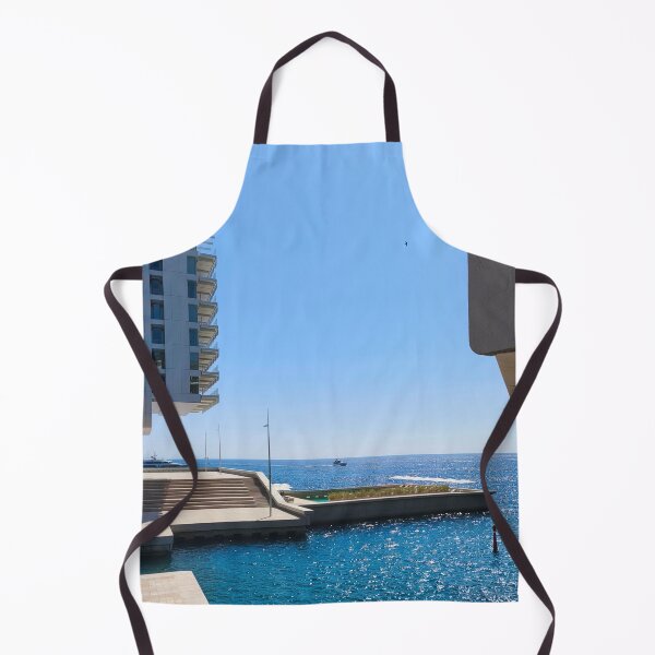 Item preview, Modern Architecture and Blue Mediterranean Sea Horizon designed and sold by Kainicram.