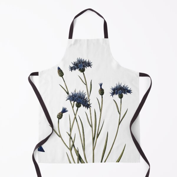 Item preview, Watercolor Cornflower Flowers Botanical Blue Floral Art designed and sold by Laurus Lunaris.