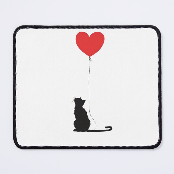 Item preview, Cat and Balloon designed and sold by The-SilentPlace.