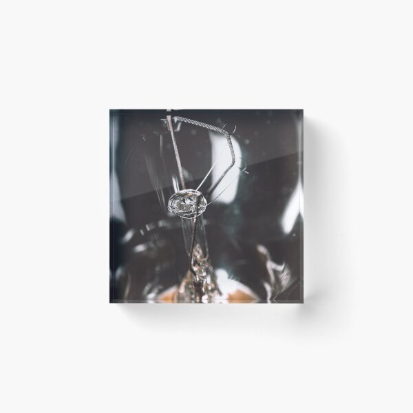 Item preview, Incandescent light bulb close-up, retro technologies designed and sold by RinaZik.