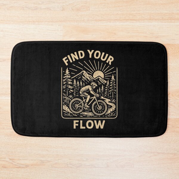 Item preview, Find Your Flow – Vintage MTB mountain bike designed and sold by Pineapple-Tree.