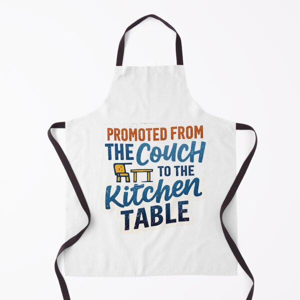 Item preview, Promoted From The Couch To The Kitchen Table Funny Work From Home Design designed and sold by ZYNORAworld.