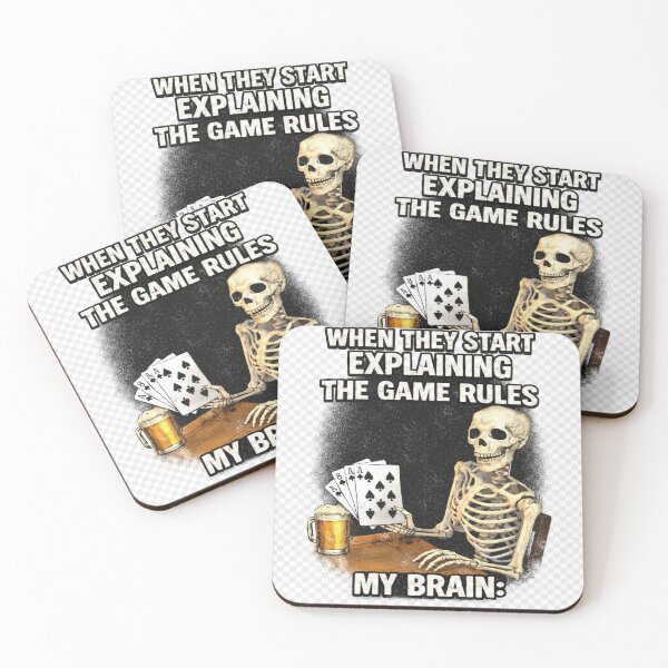 Item preview, When They Start Explaining The Game Rules... designed and sold by VANTAAA.