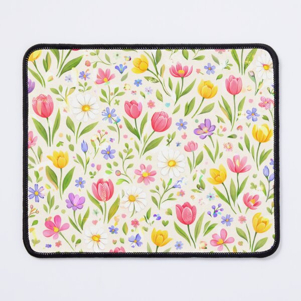 Item preview, Elegant colorful floral pattern designed and sold by AureliasDesignStudio.