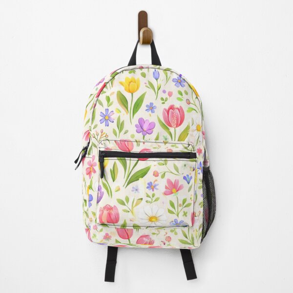 Item preview, Elegant colorful floral pattern designed and sold by AureliasDesignStudio.