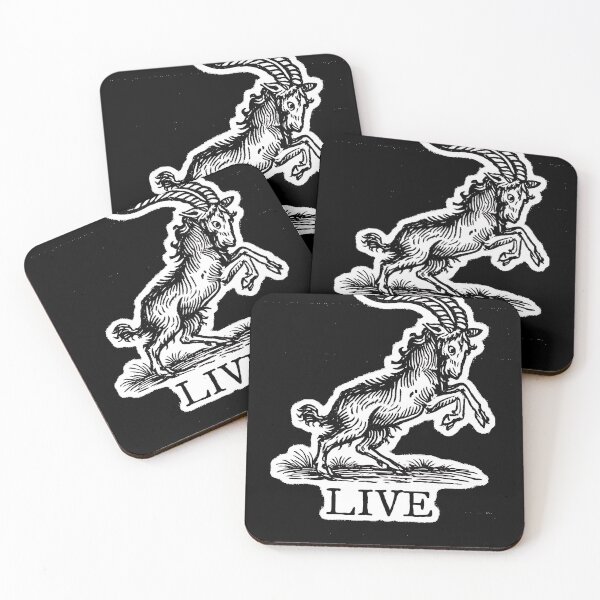Item preview, Wild Spirit Goat ⚡?sticker designed and sold by Jaideep Walia.