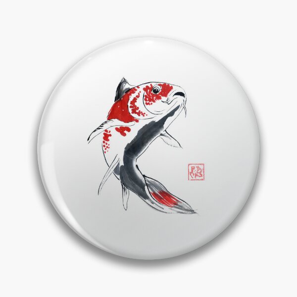 Item preview, red koi designed and sold by pechane.