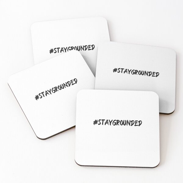 Item preview, #StayGrounded Hashtag T-Shirt designed and sold by DwishOriginals.
