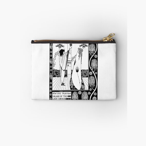 Item preview, Aubrey Beardsley · Le Morte d'Arthur/The Tale of Arthur · How Sir Tristram Drank of the Love Drink · Art Nouveau Print  designed and sold by flcii.