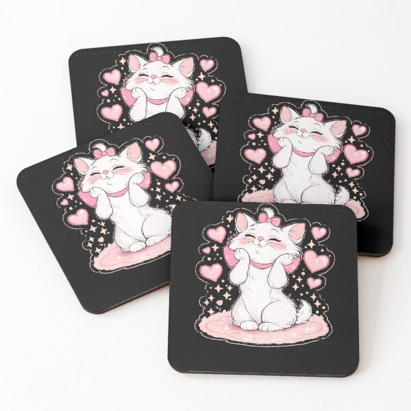 Item preview, Blushing Bow Kitty ? sticker designed and sold by Jaideep Walia.